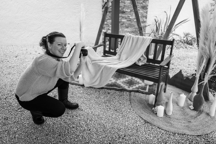 Portrait de Marine Bourely Photographe à Annecy, Aix-les-Bains, Rumilly et Chambéry chanaz