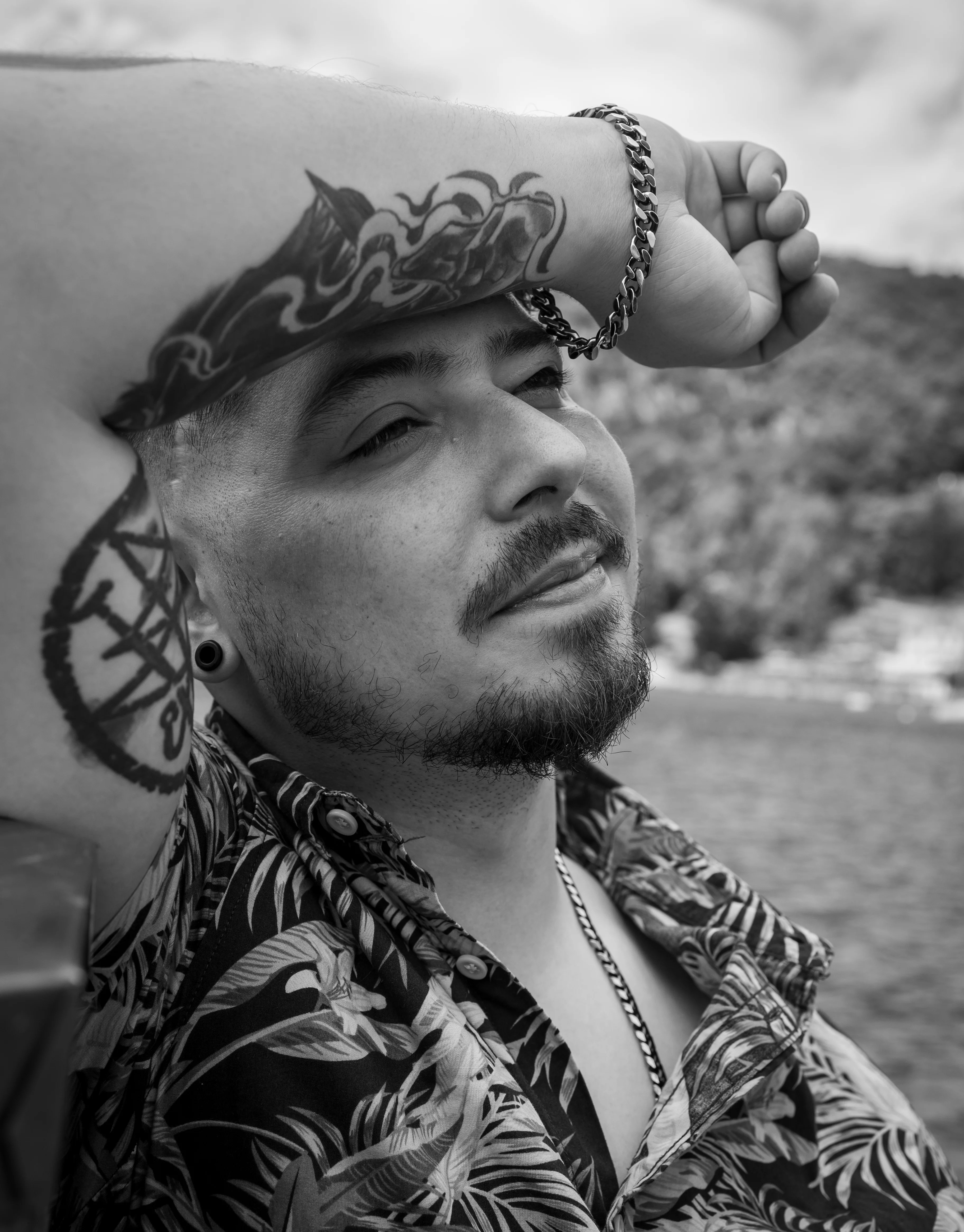 portrait homme photographié par Marine Bourely photographe