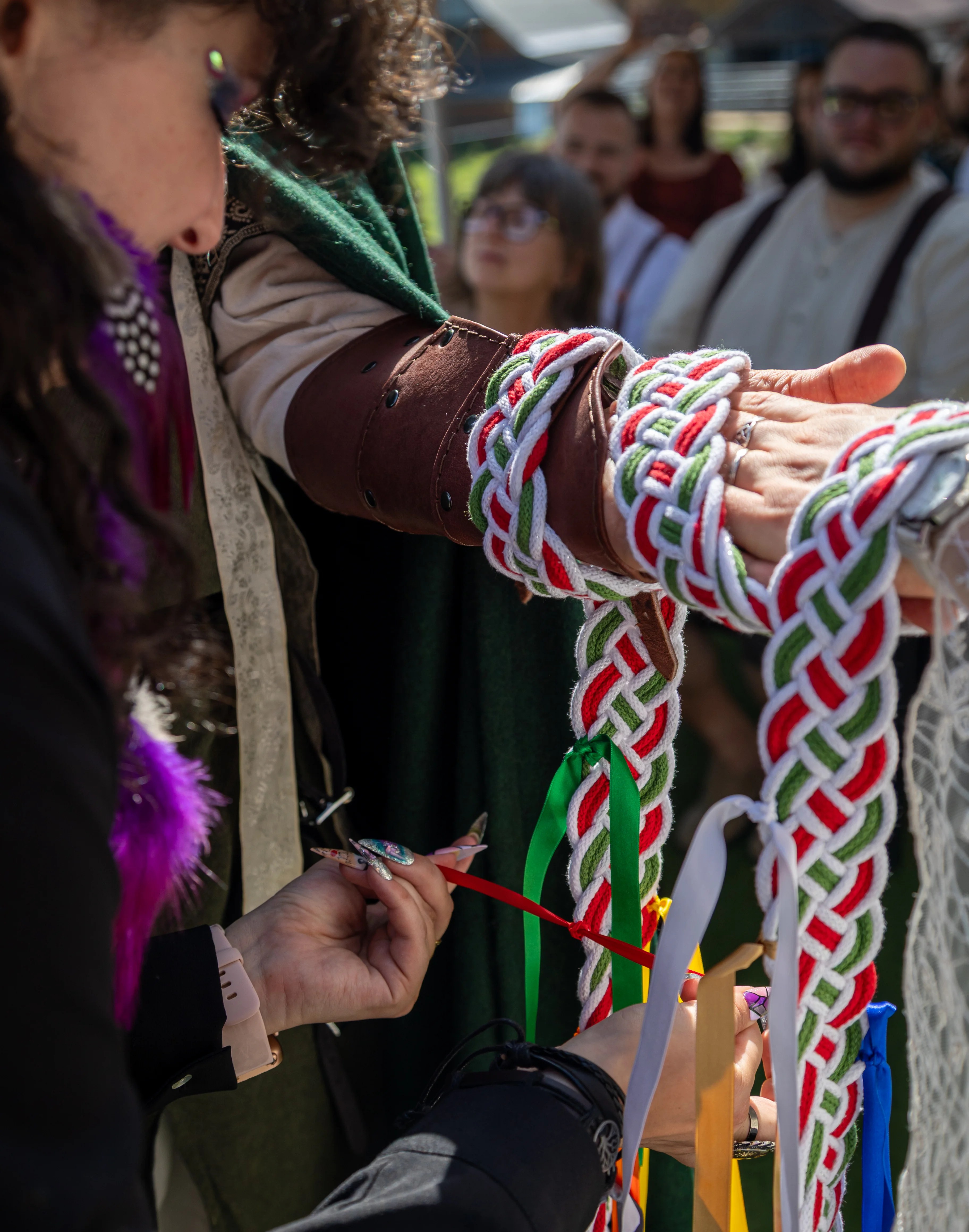 rite cérémonie laique mariage photographié par Marine Bourely photographe