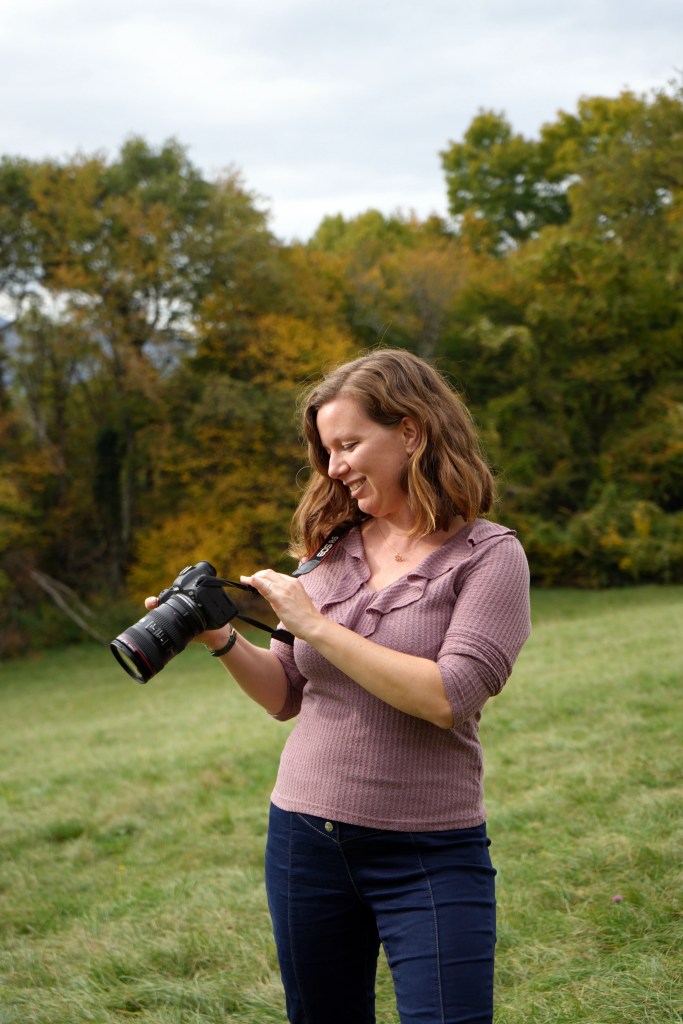 portrait Marine Bourely photographe photographié par Marina Pic's elle M