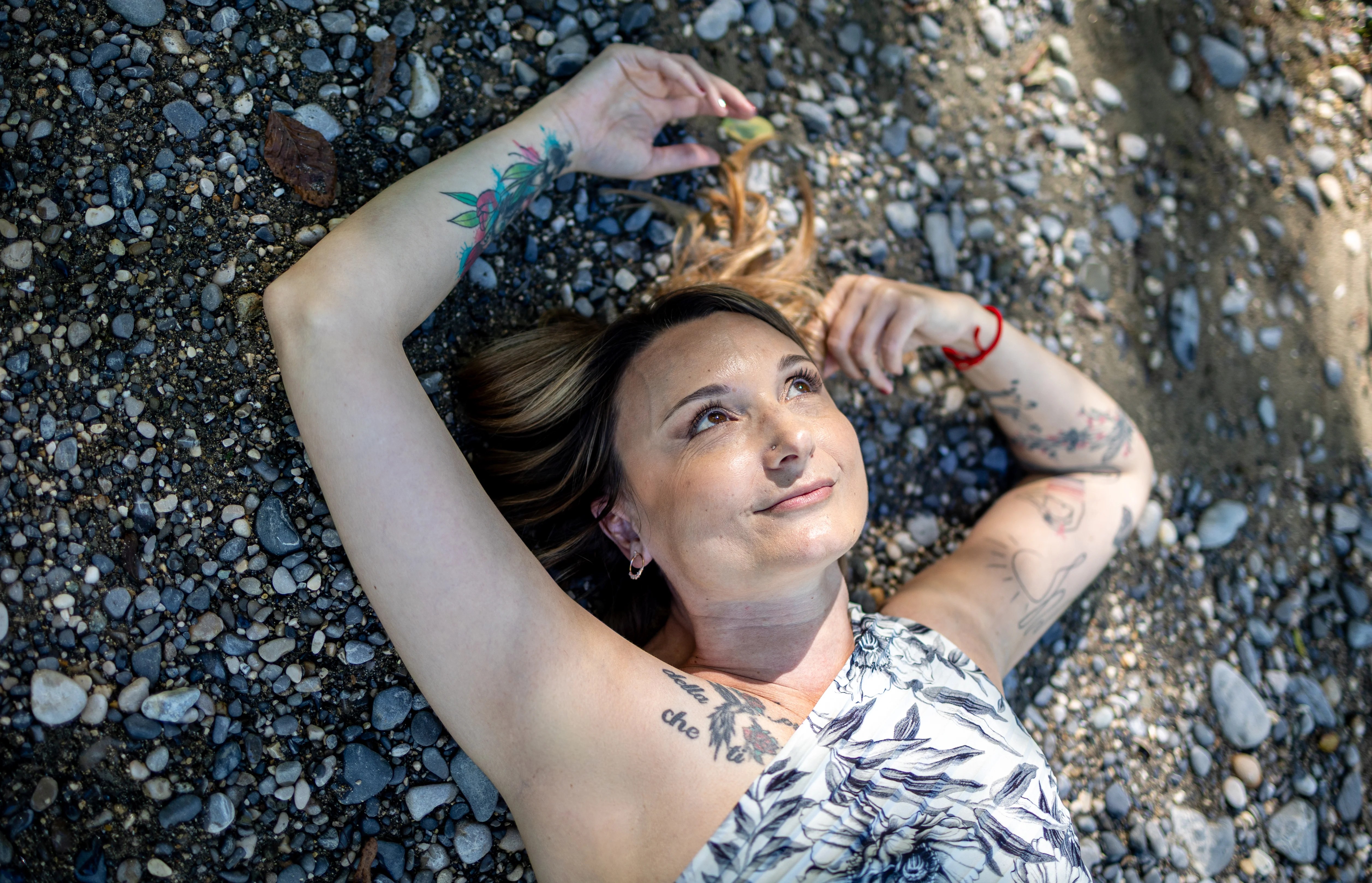 portrait femme photographié par Marine Bourely photographe